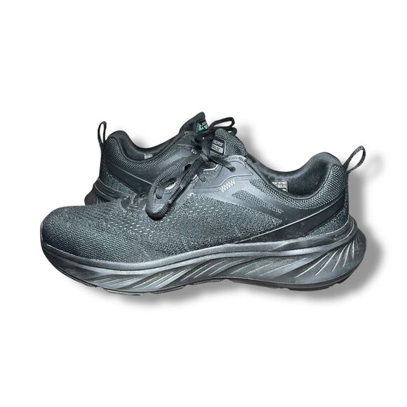 Skechers Edgeride Eco-Friendly Extra Wide Fit Black/Black Men\'s Shoe 8.5, 232836 main image 7
